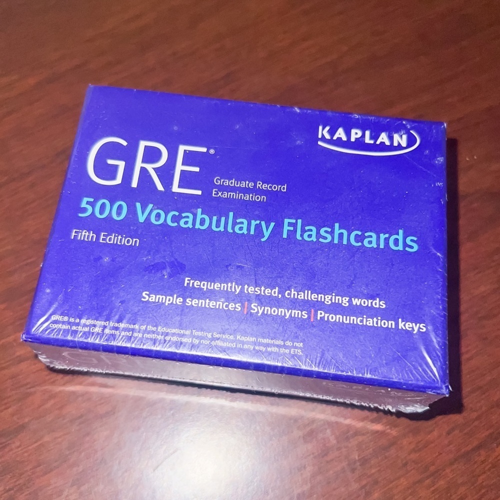 Kaplan Test Prep GRE 500 Vocabulary Flashcards, Fifth Edition - Picture 4 of 4